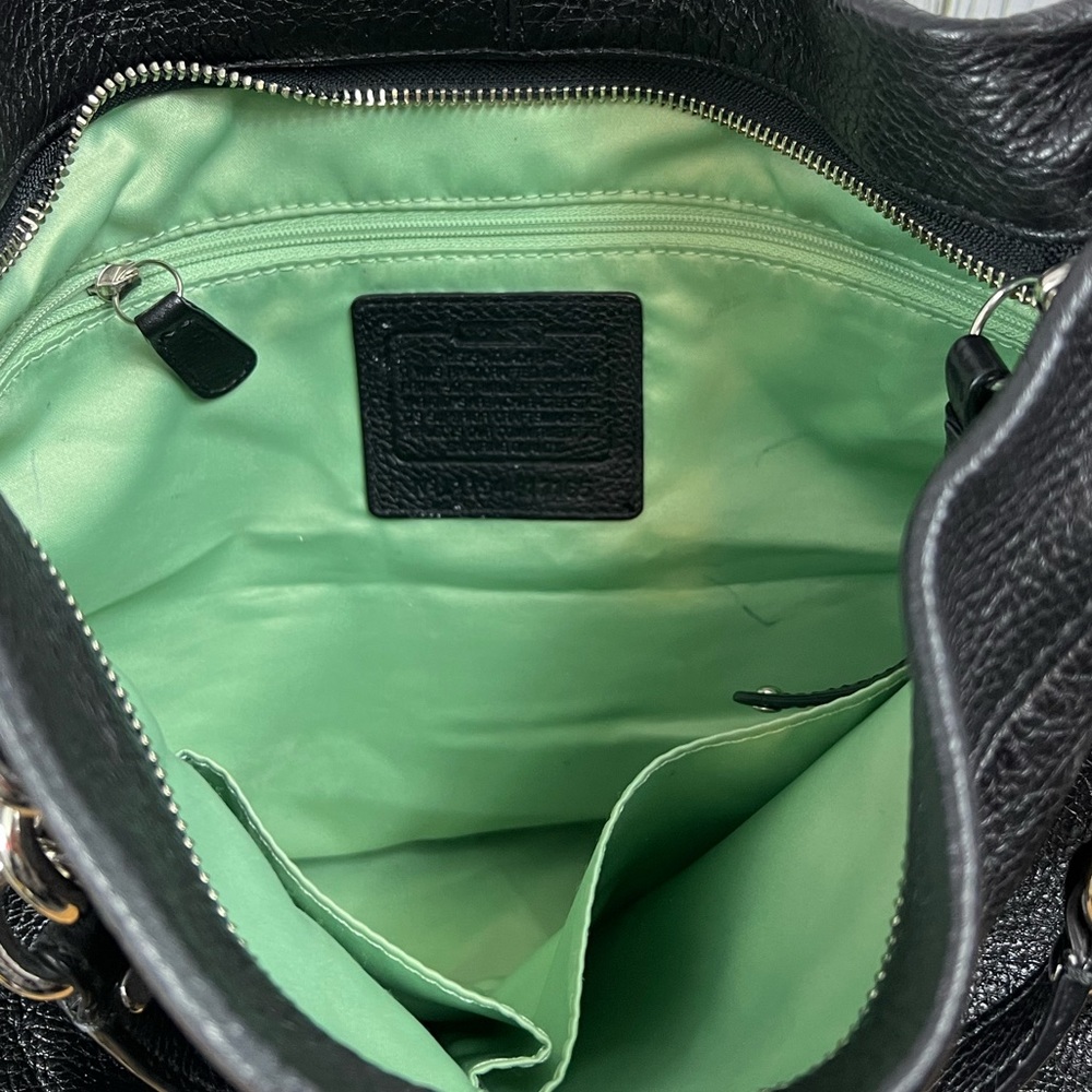 COACH Brooke Convertible Leather Hobo - Picture 5 of 8